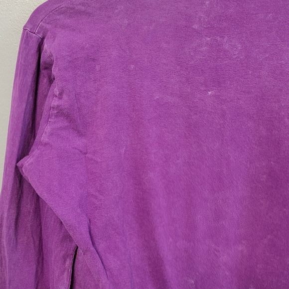 Vintage Karma Circle Womens Boho Gypsy Burnout Woodstock Hippie Top Size Large - Picture 10 of 13